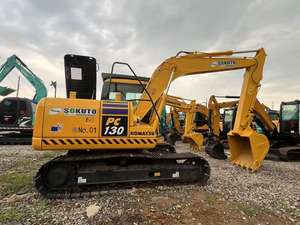 Pelle hydraulique sur chenilles de 13 tonnes Pelle hydraulique Komatsu PC130 d'occasion de bonne qualité à vendre - Product Image 6