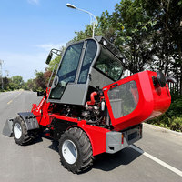 Envío Gratis: Minicargadora de Ruedas con Motor Diésel para Europa, Cargadora Frontal Compacta Articulada Diésel W810 - Precios