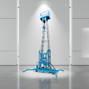 แพลตฟอร์มยกอลูมิเนียมอัลลอยด์มาตรฐาน CE ISO สำหรับยกคนเดียว - Product Image 1