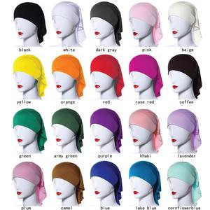 Nouveau Foulard <span class=keywords><strong>Hijab</strong></span> Personnalisé en Gros, Chapeau en Coton Jersey Respirant, <span class=keywords><strong>Hijab</strong></span> Intérieur Modal Musulman Malaisien pour Femmes Musulmanes - Product Image 6