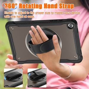 Étui robuste pour tablette avec bandoulière en TPU pour Samsung Galaxy Tab A9 Plus 11 pouces X210 X215 avec poignée rotative intégrée à 360 degrés - Product Image 5