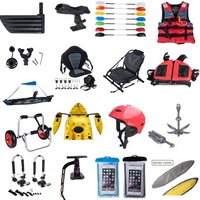 Kayak de pêche LSF 2024 pour deux personnes, 2 adultes, 1 enfant, trois sièges, 13,12 pieds, kayak à assise sur le dessus, en plastique LLDPE, avec accessoires