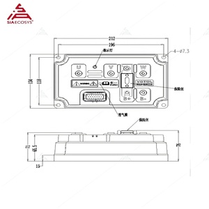 Votol EM260SGTP-CAN-96V High Power BLDC <b>Motor</b> <b>Controller</b> for Programmable Motorcycle and Vehicle Application EM260SGTP-CAN-96V H - Product Image 5