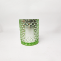 Vasos de Vidrio Cilíndricos de 17 oz con Etiquetas de Logotipo Personalizadas y Tapas Metálicas Personalizadas, Decoración Navideña y para Bodas