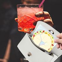 Pegatina Protectora para Vasos Resistente al Alcohol con Logotipo Personalizado, 4x4.12 Pulgadas, Autoadhesiva, Desechable, para Bebidas, Bar, Hotel, Eventos