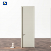 Fabrication en Chine Porte de chambre à coucher intérieure en bois massif populaire finie pour les maisons et les intérieurs-pour le salon de la salle de bain