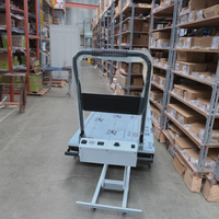 Nouvelle plateforme élévatrice à ciseaux hydraulique électrique en acier inoxydable de 250 kg pour chariot, chargement/déchargement en bord de véhicule, entrepôt et vente au détail