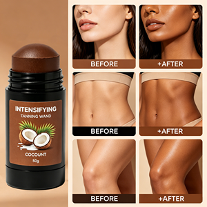 Stick <span class=keywords><strong>autobronzant</strong></span> hydratant effet bronzage instantané <span class=keywords><strong>sans</strong></span> soleil, <span class=keywords><strong>sans</strong></span> traces, résistant à l'eau, pour le visage et le corps, marque privée - Product Image 3