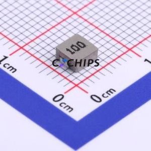 PSPMAA0402-100M-ANP ตัวเหนี่ยวนำไฟฟ้าแบบ SMD, ขนาด 4.5x4.1 มม. ( ค่าความเหนี่ยวนำ: 10uH ) ( ความแม่นยำ: 20% กระแสไฟฟ้าที่กำหนด: 1.2A ) - Product Image 1