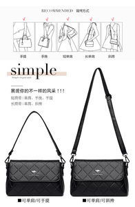 New Fashion PU Leather Shoulder Messenger <b>Bag</b> Women Causal Handbags and Purse Female Designer Hobos <b>Bag</b> Small Crossbody <b>Bags</b> - Product Image 2