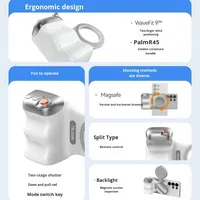 Telesin untuk MagSafe Alloy Shooting Assistant, untuk Remote Control Bluetooth, bantuan Zoom, telepon seluler nirkabel untuk Android kantor