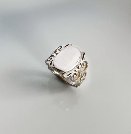 GOLD VERMEIL, ROSE GOLD AND WHITE RHODIUM