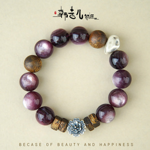 Pulsera de Piedras Naturales de Alta Calidad de 10 mm, Amuleto de Obsidiana, Ojo de Tigre, Brazalete de León para Hombre - Product Image 4