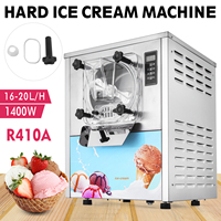 Machine à glace dure commerciale SIHAO-112, portable, pour faire des boules de glace maison