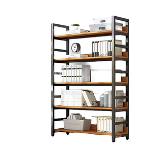 Estantería moderna de hierro forjado de 3 capas de Metal para muebles del hogar y sala de estar, estantería larga de esquina montada en la pared - Product Image 3