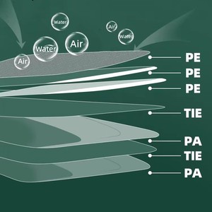 Sous vide מרקם ואקום איטום מזון תבואה לחמניות שקיות פלסטיק מותאם אישית אריזה 22 x30 - Product Image 5