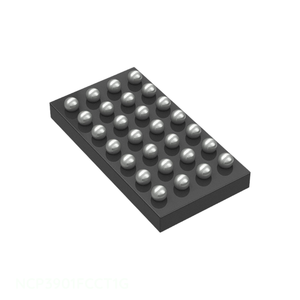 Composants électroniques de puces de gestion de l'alimentation (PMIC) NCP3901FCCT1G 28 UFBGA, WLCSP, service complet original - Product Image 1