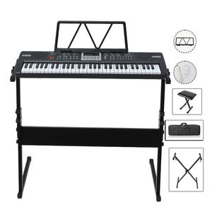 Orgue électronique portable pour filles, 61 touches, clavier musical en plastique, jouet musical pour enfants - Product Image 4
