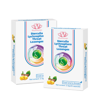 مصنع توريد مباشرة الأعشاب النباتية Sterculia Lychnophora معينات الحلق pastille - Product Image 1