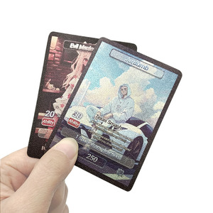 Jeu de cartes à collectionner holographique métallique personnalisé-Fabricant Fournir <span class=keywords><strong>des</strong></span> cartes de collection de personnages d'<span class=keywords><strong>anime</strong></span>, papier portable rare imprimé - Product Image 4