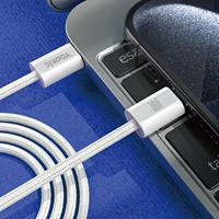 Cable de Carga Rápida YooKiE CB70-C-L 30W USB-C IPH con Conductor de Cobre Puro - 1M Trenzado de Nailon, Carga al 50% en 30min para Teléfonos Móviles iPhone