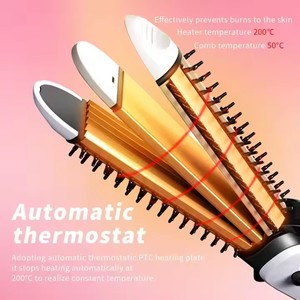 3 trong 1 salon tạo kiểu công cụ tốt nhất của phụ nữ tóc ép tóc & Curler PTC tấm điện cho nhà hoặc khách sạn sử dụng - Product Image 4