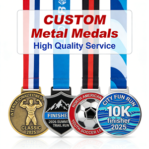 Souvenirs d'anniversaire, cadeaux, prix de gros, médailles gravées personnalisées, médailles de football, médailles de champion du <span class=keywords><strong>monde</strong></span> poids lourd - Product Image 3