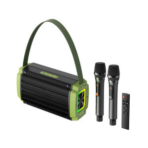 नया पोर्टेबल हाईफाई वाइब्रेशन बड़े आकार का सुपर बास सबवूफर 60W बड़ा होम थिएटर बीटी स्पीकर 2 पीस वायरलेस माइक्रोफोन के साथ - Product Image 6