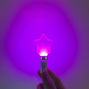 Rich shining Custom Cute Mini Sternform Led Stick Leuchten Spielzeug Prinzessin Puppe Zauberstab Glow Ticks Led Licht Spielzeug für Kinder Geschenke - Product Image 6