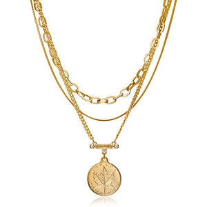 عملة سوار مطلٍ بالذهب مشبك سلسلة المختنق الملكة إليزابيث حلية ذهبية الأم عيد الحب الأزواج هدايا عملة قلادة - Product Image 5