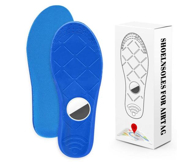 Best Shoe Insole With Airtag Holder for Footwear GPS Tracker Feet Inserts Air Tag Insoles for Kids Old Man