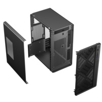 Nouvel arrivage Oem Logo personnalisé Mallette de bureau en maille métallique Mallette d'ordinateur de bureau HD USB 3.0 MATX