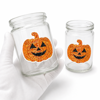 Lot de rouleaux d'autocollants étoiles d'Halloween, étiquettes de remerciement citrouille, fantôme, chauve-souris, en PVC, adhésif puissant, imperméables, écologiques, pour cadeaux et loisirs créatifs