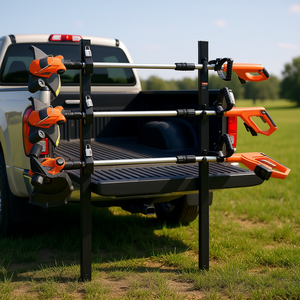 Support mural en métal pour 3 outils de jardinage, porte-sarcle de jardin D0100H53LR8 - Product Image 2