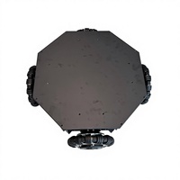 Châssis de robot à roues omnidirectionnelles, suspension indépendante à quatre roues, charge utile 100 kg, 48 V 45 Ah, robots humanoïdes