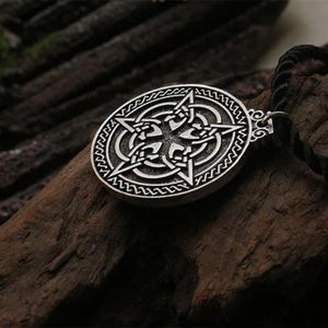 Colgante de Pentáculo con Nudo de Protección, Joyería Wicca, Collar con Pentagrama de Nudo Irlandés Pagano, Amuleto de Brujería para Wiccanos y Paganos - Product Image 4