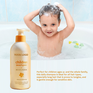 Juegos de cuidado del cabello natural para <span class=keywords><strong>niños</strong></span> Productos de tratamiento de humedad diaria para el cabello Limpieza Hidratante Champú y acondicionador nutritivo - Product Image 2