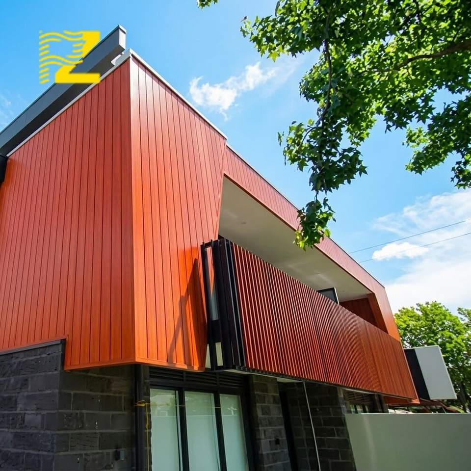 Aluminum Cladding Panel Large Format for Fewer Joints on Facade Layout ...