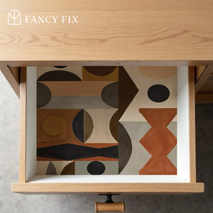 Pegatina Geométrica Fancyfix de 44x50CM para Armarios, Papel <span class=keywords><strong>Tapiz</strong></span> Autoadhesivo para Decoración de Dormitorios, Impermeable para Baños - Product Image 3