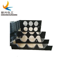 Blocs de support de tuyau HDPE/bloc de support uhmwpe en plastique pour tuyaux
