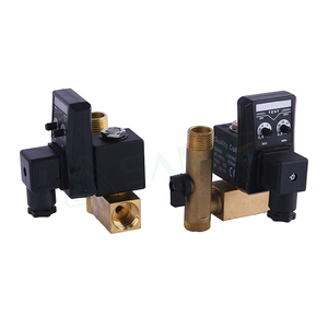 Électrovanne de vidange électronique automatique 1/4 pouces, pièces de réfrigération chronométrées, électrovanne de vidange automatique pneumatique - Product Image 6