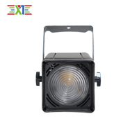 Projecteur LED COB Slim Par XJ DMX512 100W, IP33, Ra90, Blanc Chaud/Blanc, Éclairage de Scène pour Fête, Mariage, Discothèque, Décoration