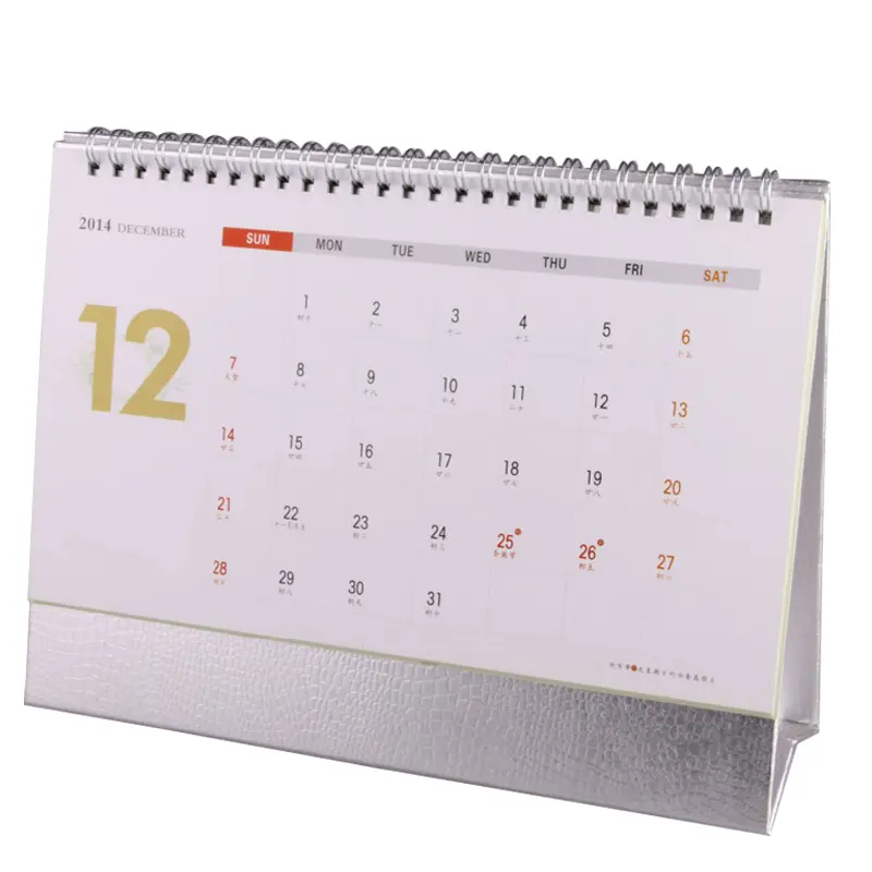 2024 Custom Printing Desktop Calendar Desk Advent Calendar Table Calendar