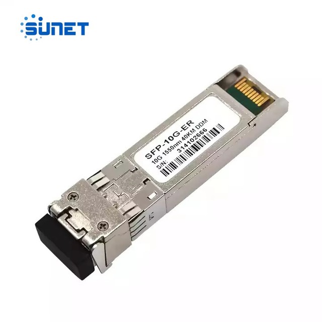 Sunet FTTH SFP Fiber Optic Transceiver 10G 1550nm 40KM DDM SFP Module