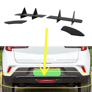Rear Bumper Spoiler Lip Diffuser Modification Part For Opel <strong>Mokka</strong> <strong>e</strong> 2021-2025 Bumper Guard Protector Cover Car Accessories - Product Image 1