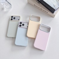 Nouvelles Couleurs Tendance : Coque pour iPhone 18 17 Pro Max avec Protection d'Objectif, Protection Complète de l'Appareil Photo, Antichoc, Housse Arrière Protectrice