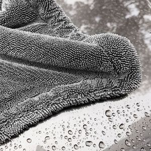 Serviette de voiture en microfibre à boucles torsadées pour usage commercial, chiffon de séchage pour taxi, <span class=keywords><strong>location</strong></span> de voitures, entretien et nettoyage - Product Image 5