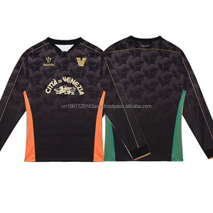 Camiseta de Fútbol Retro de Moda para Otoño/Invierno 2026, Personalizable con Logotipo, Manga Corta, Transpirable, de Secado Rápido, para Fanáticos, Gruesa, para Cualquier Partido - Product Image 2