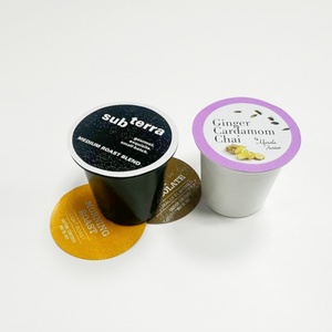Etiqueta Adhesiva Troquelada de Aluminio de Grado Alimenticio para Tapas de Cápsulas de Café, Leche, Yogur y K-Cup, Impresión Personalizada - Product Image 5