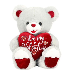 Orsacchiotti di <span class=keywords><strong>Peluche</strong></span> Carini con <span class=keywords><strong>Cuore</strong></span> Rosso Morbido per San Valentino Regalo per Ragazze - Product Image 2